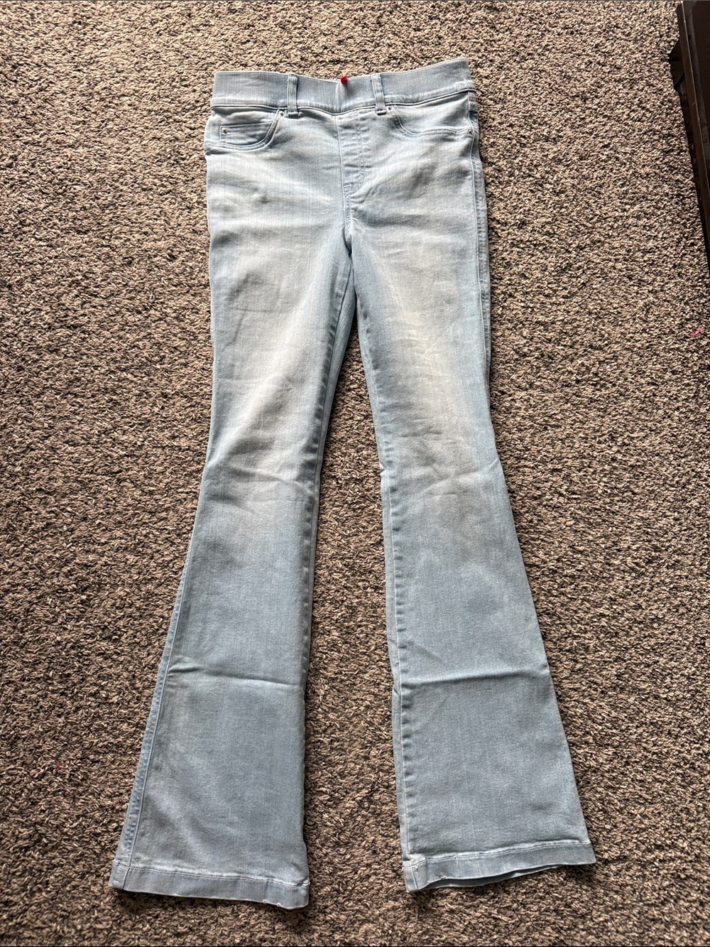 SPANX Light Wash Flared Jeans